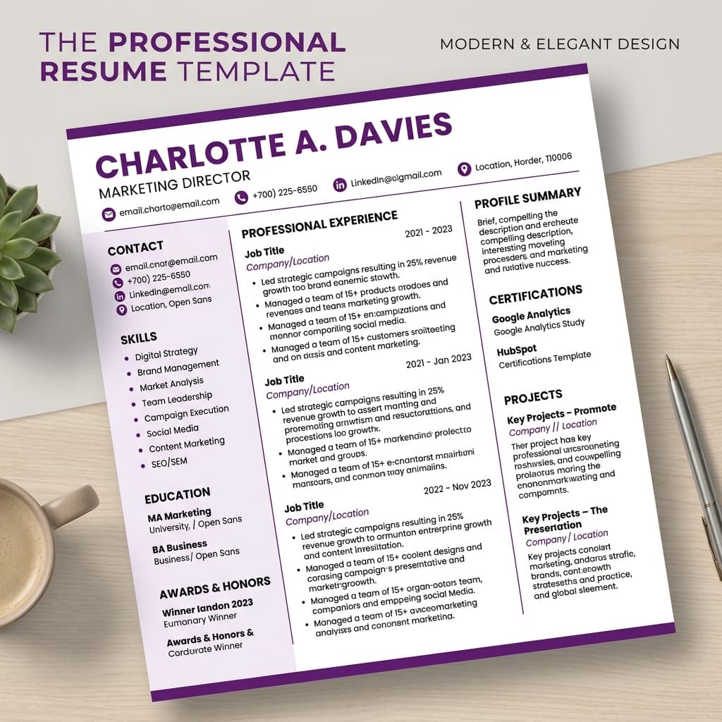 Grid Master Template Preview