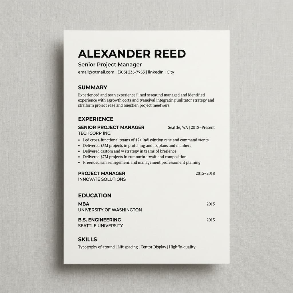 TypeForge Template Preview